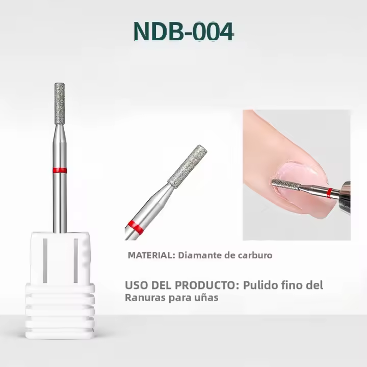 Juego De Brocas Para Uñas Nailpop Set De Bricioles De Tungsteno Para Taladro De Uñas E File Limpieza De Cutícula Eliminador De Polvo De Uñas Herramienta De Manicura - 1