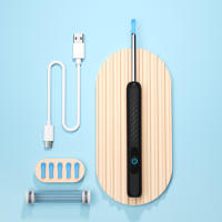 Ear Wax Removal Tool, Spade Ear Cleaner with Ear Camera, 1296P Ear Scope, Earwax Remover Picker with 3 Ear Scoops, Ear Pick with 6 LED Ligh - details 3