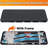 Pantalla AMOLED Super Para Realme 10 RMX3630 6.4" Pantalla Táctil LCD Con Marco Reemplazo De Pantalla Para Oppo Realme 10 4G Capacidad De Táctil Capacitivo - details 2
