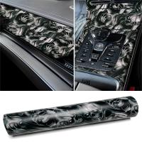 Pegatina De Coche Camuflaje PVC Película De Vinilo Diseño Destacado Accesorios De Coche Cubierta Moulde Tailing Película Metálica - details 7