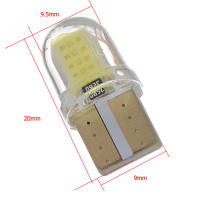 Lámparas LED T10 W5W 12V Para Placa De Licencia 10PCS Luz De Estacionamiento De Automóvil Lámpara De Aclaración Canbus COB Accesorios De Luz De Vehículo - details 2