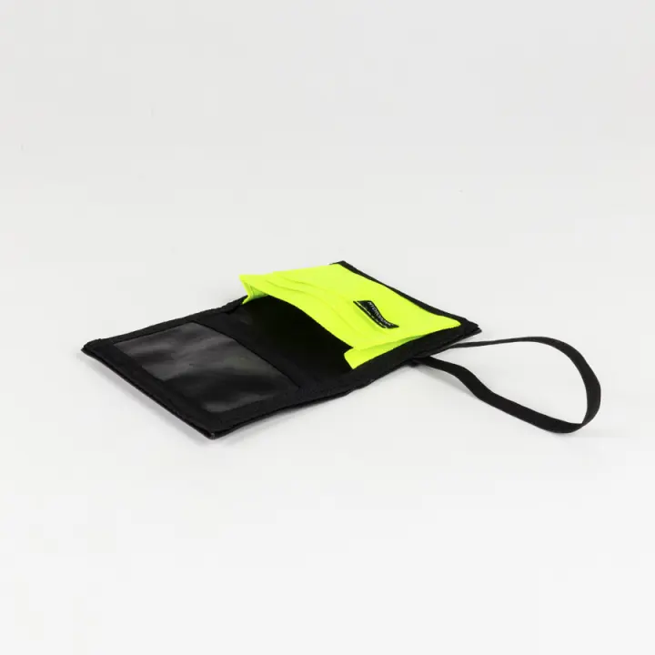 CARTERA MONEDERO HYDROPONIC AUGUSTA BLACK / YELLOW FLUOR BG041-01 - 1