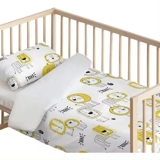 FUNDA NÓRDICA CON ALMOHADA 100% ALGODÓN MODELO DAKARI SMALL PARA CUNA DE 70 (115X145 CM) - 1