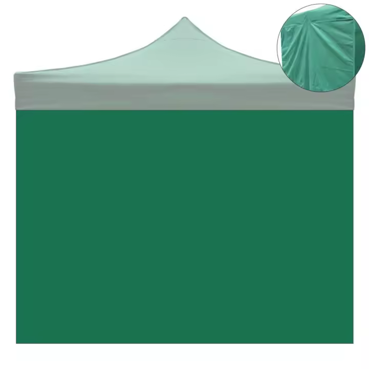 Cubierta lateral waterproof Green DE 3x2Mt para Carpa plegable de 3x3mt - 1