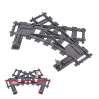 MOC City Juego De Construcción DIY Con Cruce De Ferrocarril Riel Recto Y Curvo Flexible Bloques De Construcción Creativos Para Adultos Y Niños - details 0