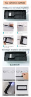 Lámpara De Pared Exterior LED Impermeable Con Sensor De Movimiento Iluminación Exterior Para Porche Balcon Y Jardín - details 4