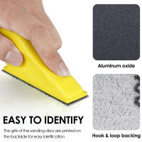 Kit De Papel De Hierro Para Bricolaje 70 Piezas Mini Mano Sándwich Herramientas De Pulido De Madera 400-3000 Grit - details 3