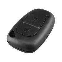 Banner - Carcasa mando llave del coche 2 botones compatible con Vauxhall Opel Vivaro Renault Trafic negro