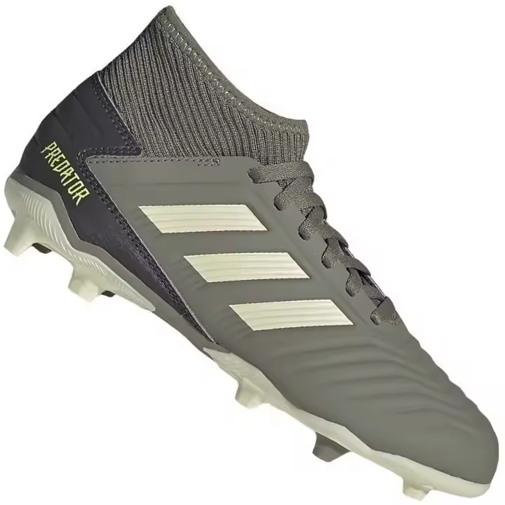 Botas de Futbol Adidas Predator 19.3 Fg para niños unisex en color verde - 1