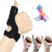 1Pcs Soporte De Muñeca Y Dedo Del Pecho Para Alivio Del Dolor Esfuerzos Tendinitis Carpal Tunnel Material Poliéster Universal Para Todas Las Edades - details 0