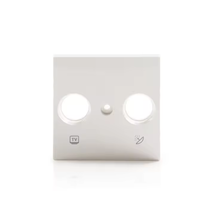 GreenIce | Tapa Frontal R/Tv-Sat Blanco - 1