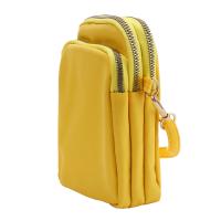 Bolso Mini Mujer Cruzado Con Cremallera Bolso De Hombro Multifuncional Vertical Monedero Móvil Negro Bolsos De Caminar - details 18
