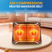 Cinturón de cintura con compresa caliente y masaje con airbag, multifuncional, horizontal, terapia de compresión, masajeador de cintura, novedad de 2025 - details 2