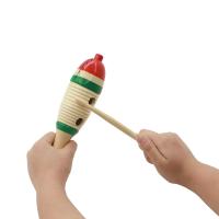 Juguete De Pescado De Madera Instrumento Musical De Orff Para Niños Juego Educativo Para Bebés Aprendizaje Musical Regalos De Navidad - details 2