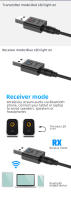 Receptor Y Transmisor Bluetooth USB 5.0 Adaptador De Audio Inalámbrico Para Coche TV Y Computadora 2-en-1 Convertidor Plug And Play - details 4