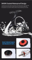 Carrete De Pesca Para Agua Salada DEUKIO Nueva Llegada Con Knob De Bola Metálica 2000-7000 3+1BB 5.2:1 Máximo Arrastre 15KG Impermeable - details 3
