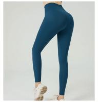 Leggings De Yoga Para Mujer Cintura Alta Sensación De Naked Fitness Running Ciclismo Ropa De Gimnasio Deporte Verano Talla True Fit Pantalones De Pierna Larga Material Nylon Spandex - details 11