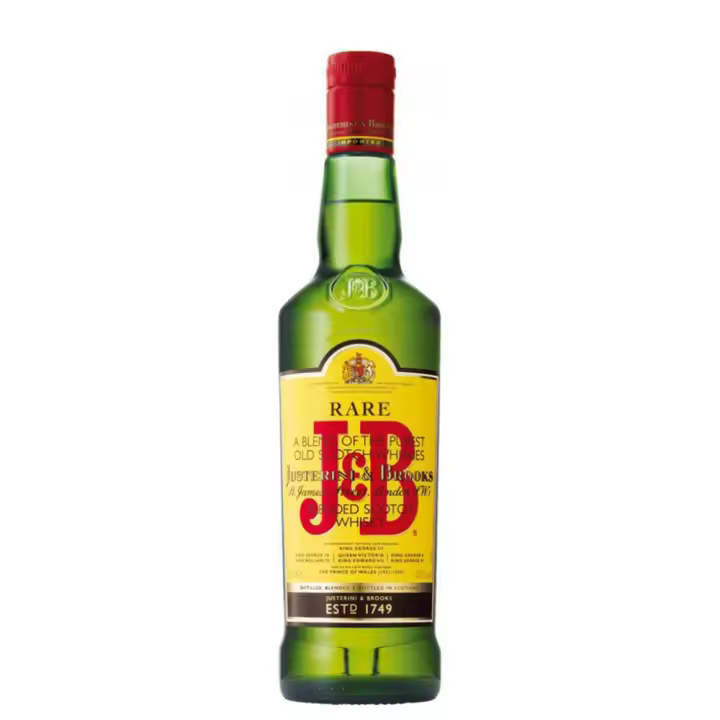 Whisky J&B - Botella 70 CL - Escocés Blended JB - 40% - 1