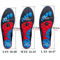 Almohadillas De Masaje Magnético Para Orthopedic Foot Soporte De Arco Para Hombres Y Mujeres Almohadillas De Zapato Para Aliviar La Fatiga Del Pies Inserciones De Suela Transpirables Antideslizantes Y Absorbentes De Sudor - details 1