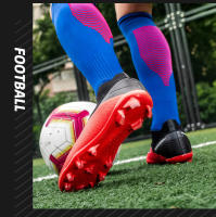 Zapatos De Fútbol Profesionales Para Hombres Ultraligeros Deporte De Entrenamiento Cleats De Fútbol Blanco Negro Talla True Fit Material Superior PU Suela De TPR - details 15