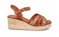 Sandalia Mujer 4812  de Cuña DIGO DIGO: Elegancia Artesanal y Confort Total Descubre el equilibrio perfecto entre estilo y comodidad con estas sandalias de cuña de la reconocida marca Viguera. Con un diseño de tiras entrelazadas que combina texturas lisas - details 1