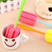 2 Pcs Limpieza De Cocina Herramienta Esponja Cepillo Para Vaso De Vino Botella De Café Taza De Té Cuchara De Limpieza Ecológica Aleatorio - details 4