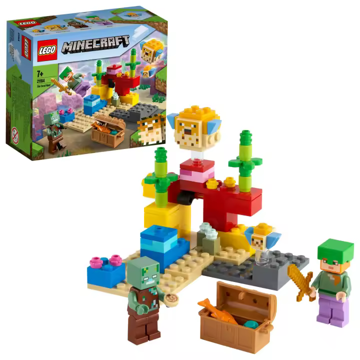 El Arrecife de Coral - LEGO MINECRAFT 21164 - 1