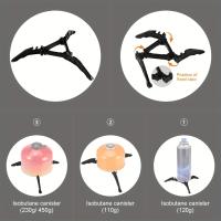 Juego de Utensilios de Cocina BOPORO para Acampar con Trípode de Acero Inoxidable Estufa Sopa Cuchara Tenedor Ideal para Senderismo y Picnics - details 5