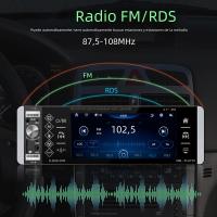 Podofo Reproductor Multimedia Para Coche 1 Din CarPlay MP5 Android Auto Stereo Bluetooth FM RDS Con AI Voice Control 5.1'' Pantalla - details 3