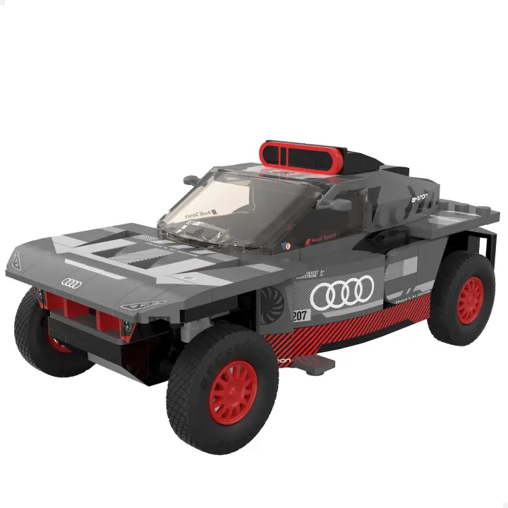 RASTAR Maqueta coche para montar Dakar '24 Audi RS Q e-tron (Sainz) 1:30 - 1