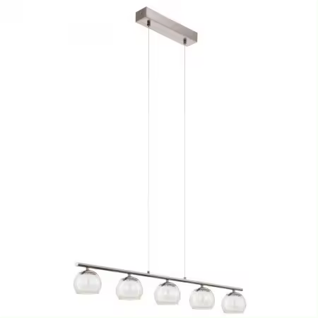 Lámpara Colgante LED Eglo Ascolese Níquel Mate Luz Cálida 17W - 1