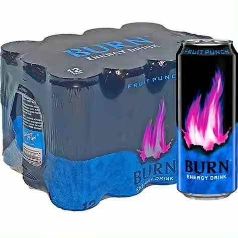 Burn bebida energetica nacional suritidos de modelos original zero peach,zero azucar raspberry, fruit punch cajas 24uidades nacional de España - 1