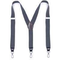 Almohadillas De Pantalones Ajustables Para Hombres Con Gancho Giratorio Suspenders Elásticos Grandes Y Grandes Para Traje De Trabajo - details 6
