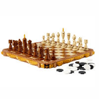Juego De Ajedrez Tradicional Creativo Con Bloques De Construcción Puzzle Juguete Para Niños Regalo De Cumpleaños Modelo Educativo Para El Desarrollo Cerebral - details 3