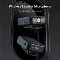 Micrófono Lavalier Inalámbrico Dual Canal Con 98 Pies Para Smartphone DSLR Camera DV Vlog YouTube Live Sistema De Micrófono Lapel - details 0