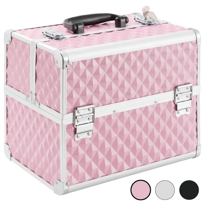 AREBOS Estuche de cosméticos  Estuche de maquillaje  Organizador de belleza - 1