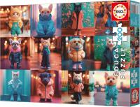 Educa Puzzle 200 piezas  Animales de Moda Medidas: 40 x 28 cm Educa 20219 - details 5