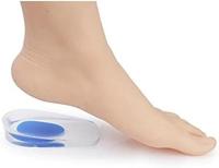 1 par de plantillas de gel para fascitis plantar, plantillas ortopédicas de gel para el talón, plantillas para el dolor de talón, espolón óseo y dolor de Aquiles, cuidado de los pies - details 0