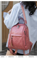 Mochila para mujer, sencilla, retro, para viajes, ocio, multifuncional, de gran capacidad, tipo bandolera - details 6