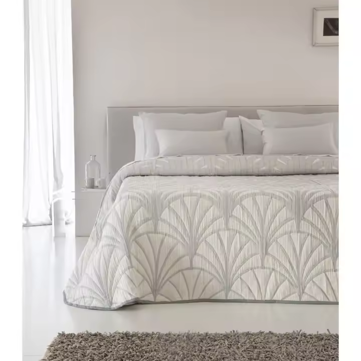 JVR - COLCHA TIPO 10 modelo LUXOR - Tejido Jacquard Pique - Fabricado en España - Cama 90/105/135/150/160/180 - 1