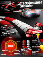 Kamtom Drift Carrocería De Control Remoto RC Racing Dragster Juguete Para Adultos Y Niños Modelos De Alta Calidad Regalo - details 13