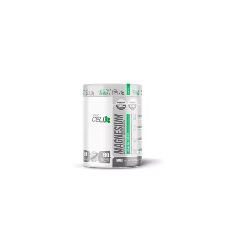Magnesio Procell Sport - Bisglicinato de Magnesio - Disminuye Cansancio y Fatiga - Funcionamiento Normal de Musculas y Sistema Nervioso - 1