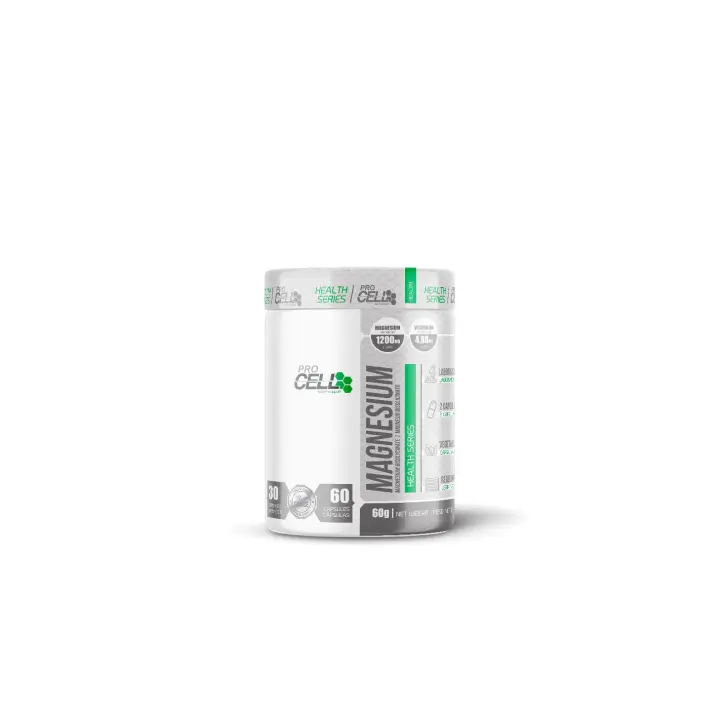 Magnesio Procell Sport - Bisglicinato de Magnesio - Disminuye Cansancio y Fatiga - Funcionamiento Normal de Musculas y Sistema Nervioso - 1