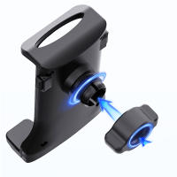 Soporte Ajustable Para Tableta En Ranura De CD De Coche XNYOCN Compatible Con iPhone 14 13 12 11 iPad pro Air Mini Y Samsung Xiaomi Para Pantallas De 4 a 12 Pulgadas - details 1