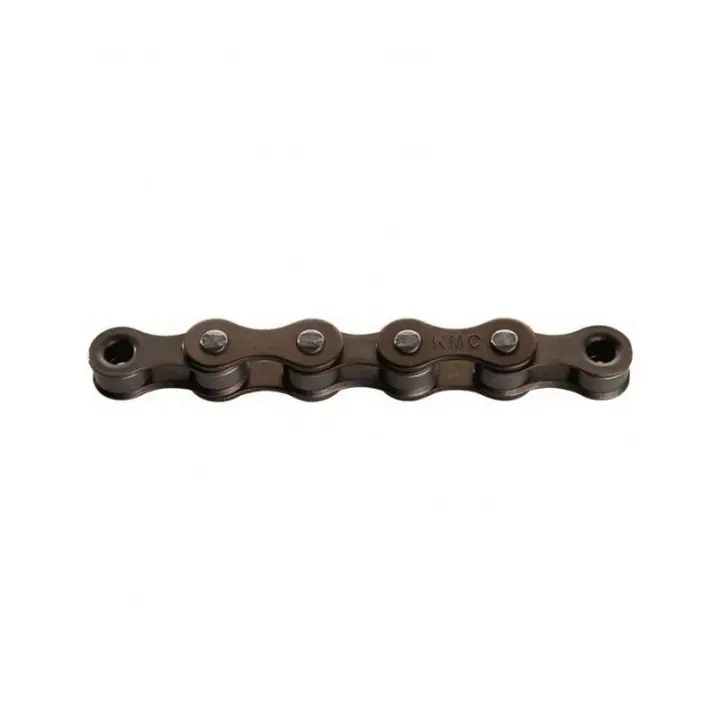 KMC Cadena S1 1/2X1/8 Ancha 112 Eslabones 1V Marrón  KMC   de ciclismo para bicicleta - 1