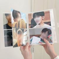 Álbum De Fotos Transparentes Para Tarjetas De Idolos Estrellas 80/160 Slots Compatible Con Tarjetas PVC De 3/4/5/6 Pulgadas - details 4