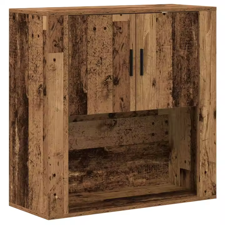 VidaXL Gabinete de madera Antigua 80x33x80 cm - 1