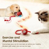 Nueva Bola Interactiva Para Gatos Con C Cola Automática Recargable Juguete Inteligente Para Mascotas Juguete Inteligente Para Gatos - details 2