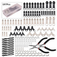 Kit De Reparación De Cremalleras 8 Piezas Herramienta Para La Instalación Y Reemplazo De Cremalleras Uso En Ropa Sacs Y Tiendas De Camping - details 0