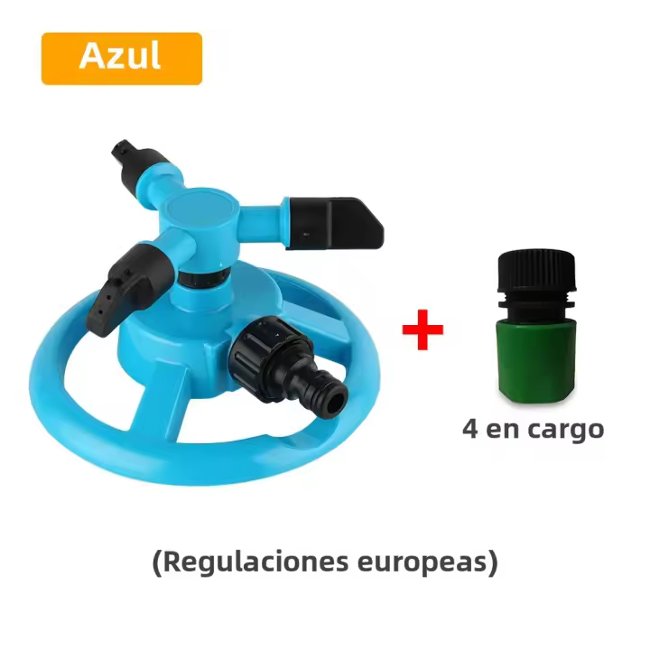 Sistema De Riega Jardín Automático 360 Grados Con Conector Rápido Boquilla Giratoria Para Jardín Suministros De Riego - 1